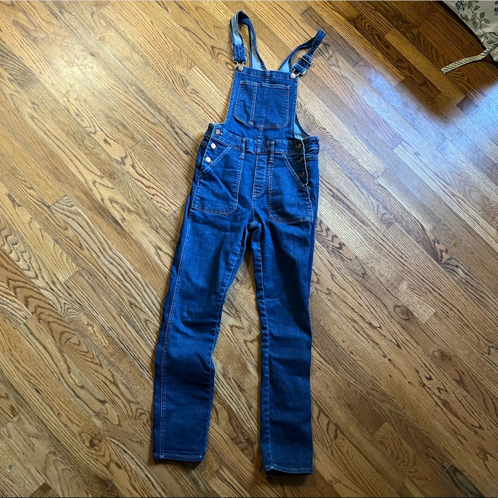 Madewell skinny overalls size S EUC
